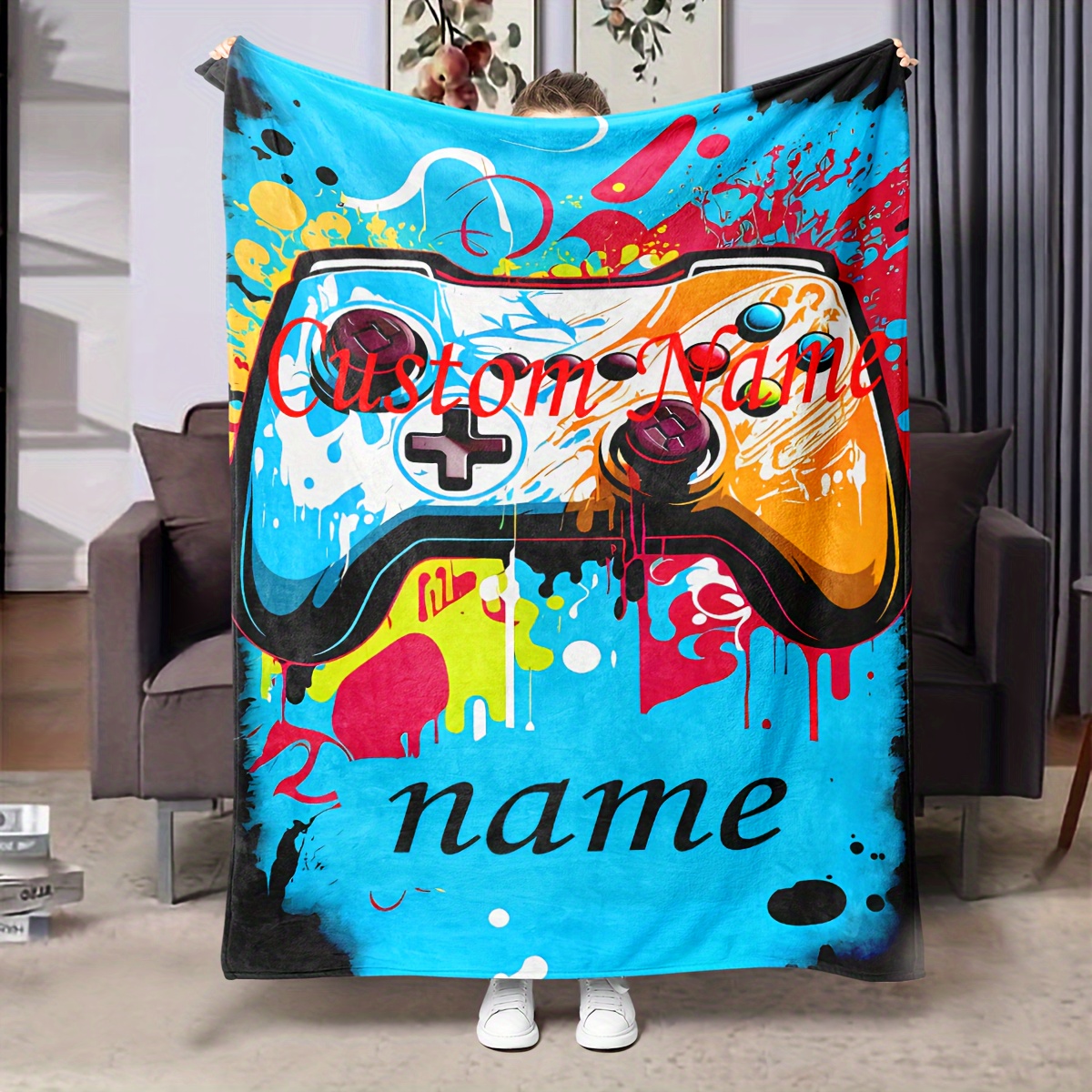 

Boys' Blanket - - Hd , & , For , Bed, - Polyester , For Gamers