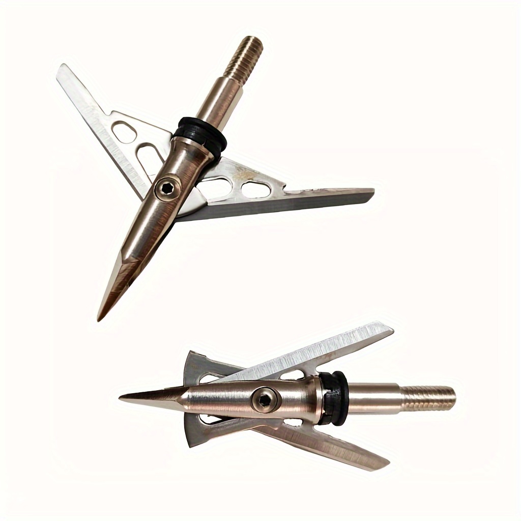 

Broadheads 125 Grain 2 Blade Arrow Tip 2.2" Cutting Dia For Hunting Game