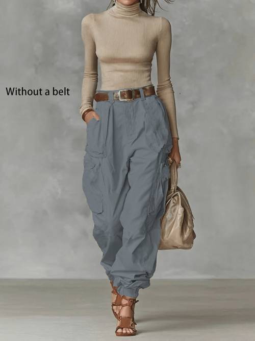 womens spring autumn workwear pants versatile casual fashion trousers