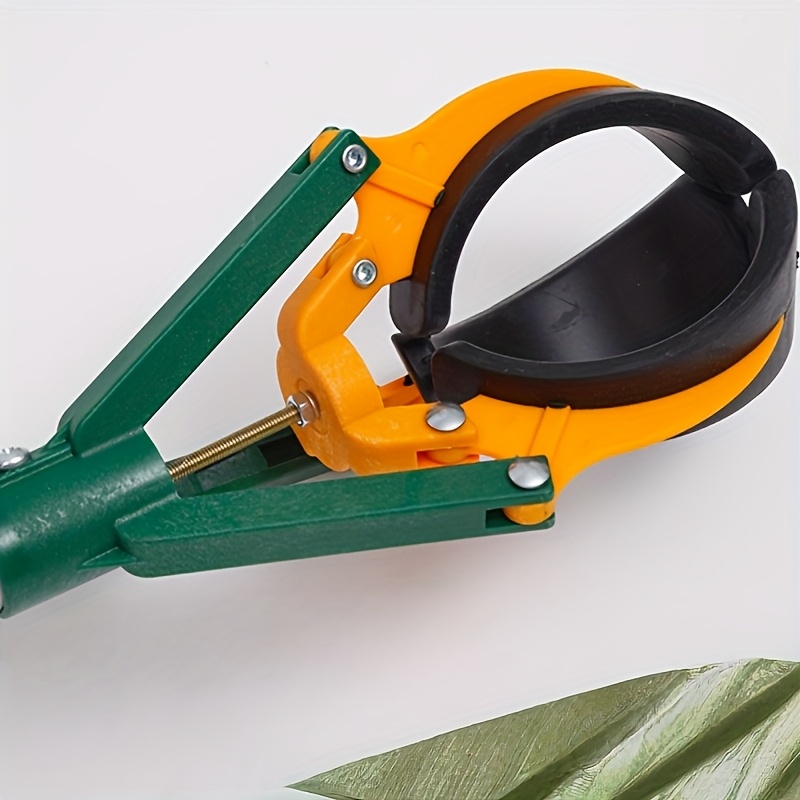 heavy duty adjustable fruit picker with extendable pole 3 claw grips extendable harvesting tool for   garden tree compatible with   cherries tomatoes durable metal construction for professional home use   equipment   design reliable mechanism harvesting device farming professionals Product details 8