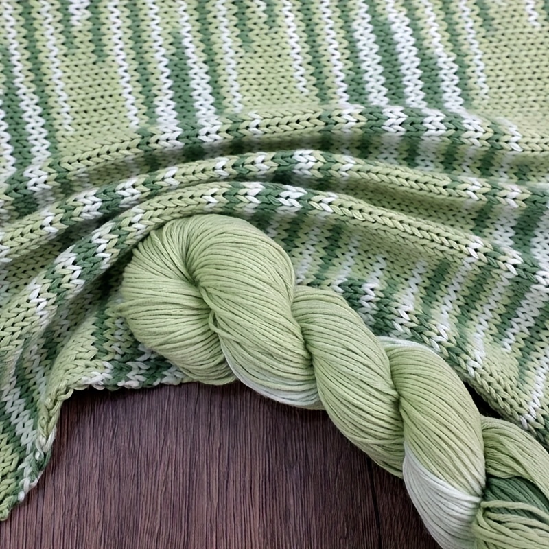 1 pack 6   300g medium fine hand   pure cotton yarn   cotton material comfortable and breathable soft to the touch suitable for next to skin wear resistant to pilling shedding and fading ideal for scarves hats