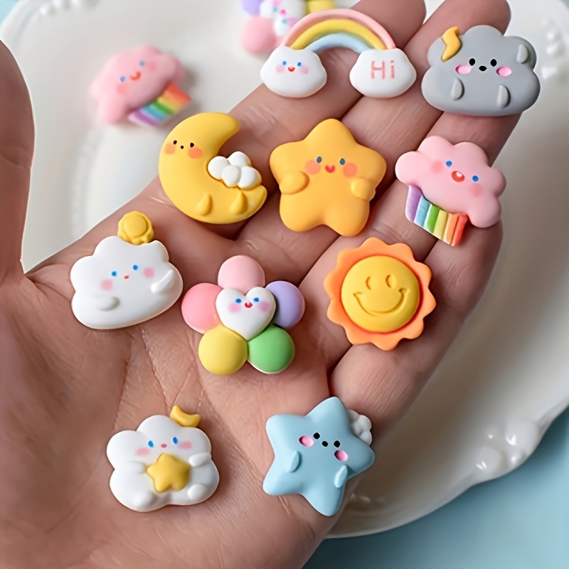 

10pcs Whimsycrafts Phone Set - , , , And For Diy Personalization Of Phone Cases And Keychains - And Decorative Accessories