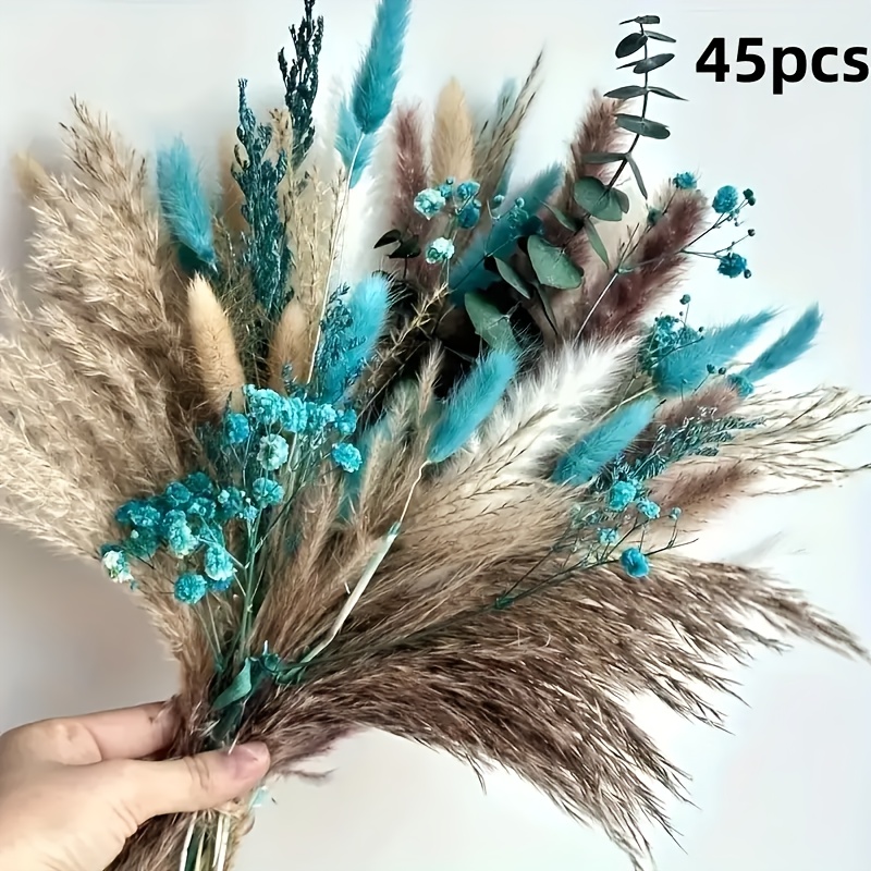 TEMU Simulated Artificial Bouquets Or Flower Branches, Suitable For Home Decoration- Artificial Flowers Used For Weddings, Christmas, Halloween, ,