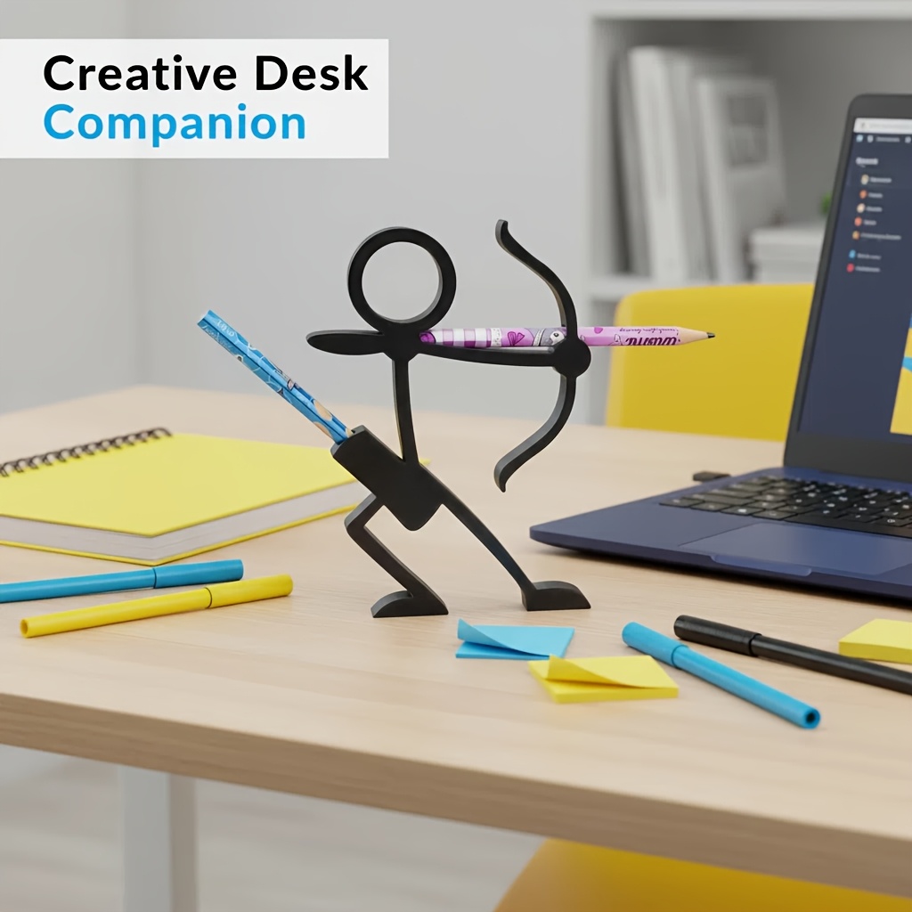 Spakon Knight Pen Holder With 2 Pens Resin Desk Organizers And Accessories Funny Executive Pen Stand Fancy Cool Office Gadgets Cool Desk Decorations For Men Home Office Supplies Holiday Present - View #8