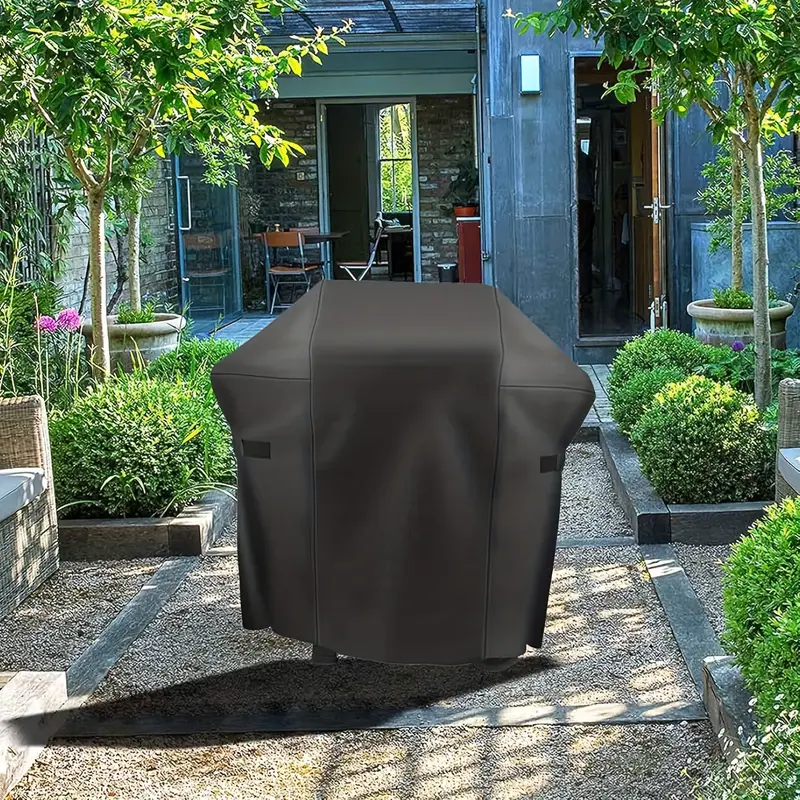 70 Inch Heavy Duty Barbecue Gas Grill Cover, Black 70 Inch Heavy Duty Barbecue Gas Grill Cover, Black