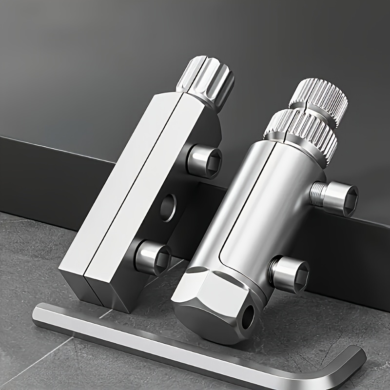 2pcs faucet angle extractor and screw cutter set, -saving tool for home plumbing repairs – ideal for replacing fittings Product details 0