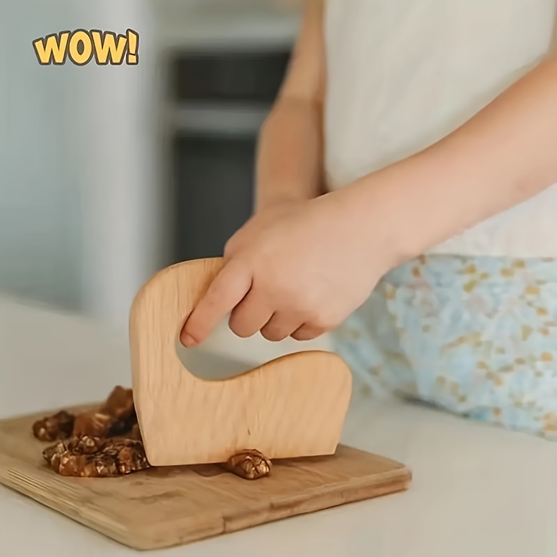 

' Safe Wooden Kitchen Knife - , Ideal /st. Gift