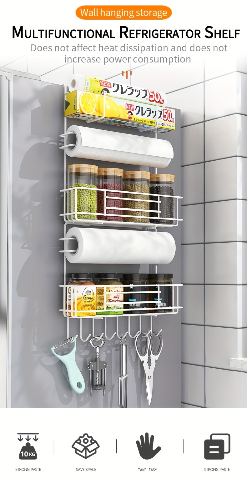 Estante Organizador Refrigerador 1 Pieza Estante - Temu