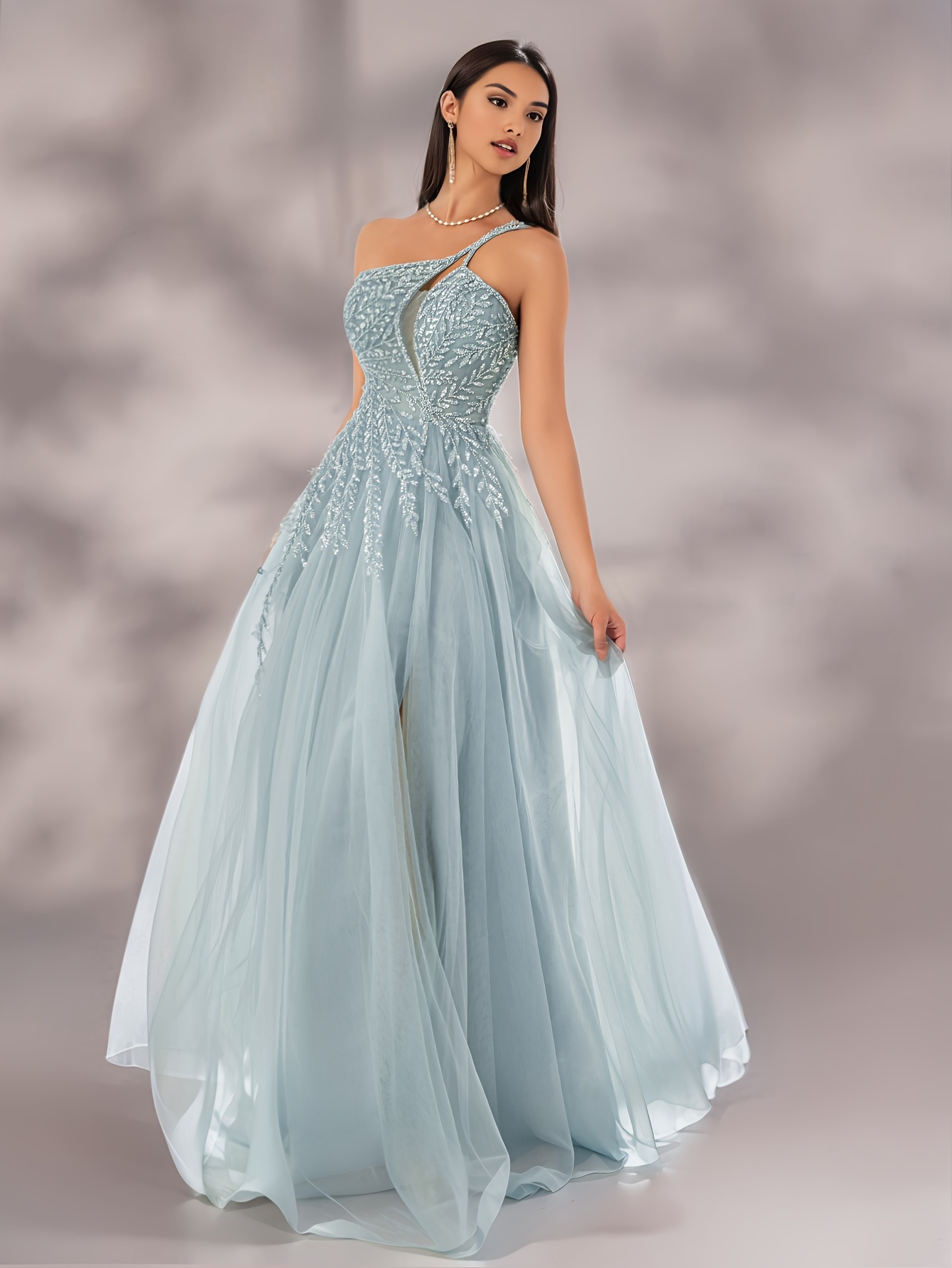 sequin hand embroidered one shoulder Temu Philippines