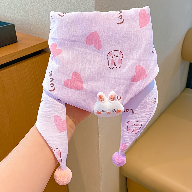 Cute Rabbit Scarf Triangle Scarf