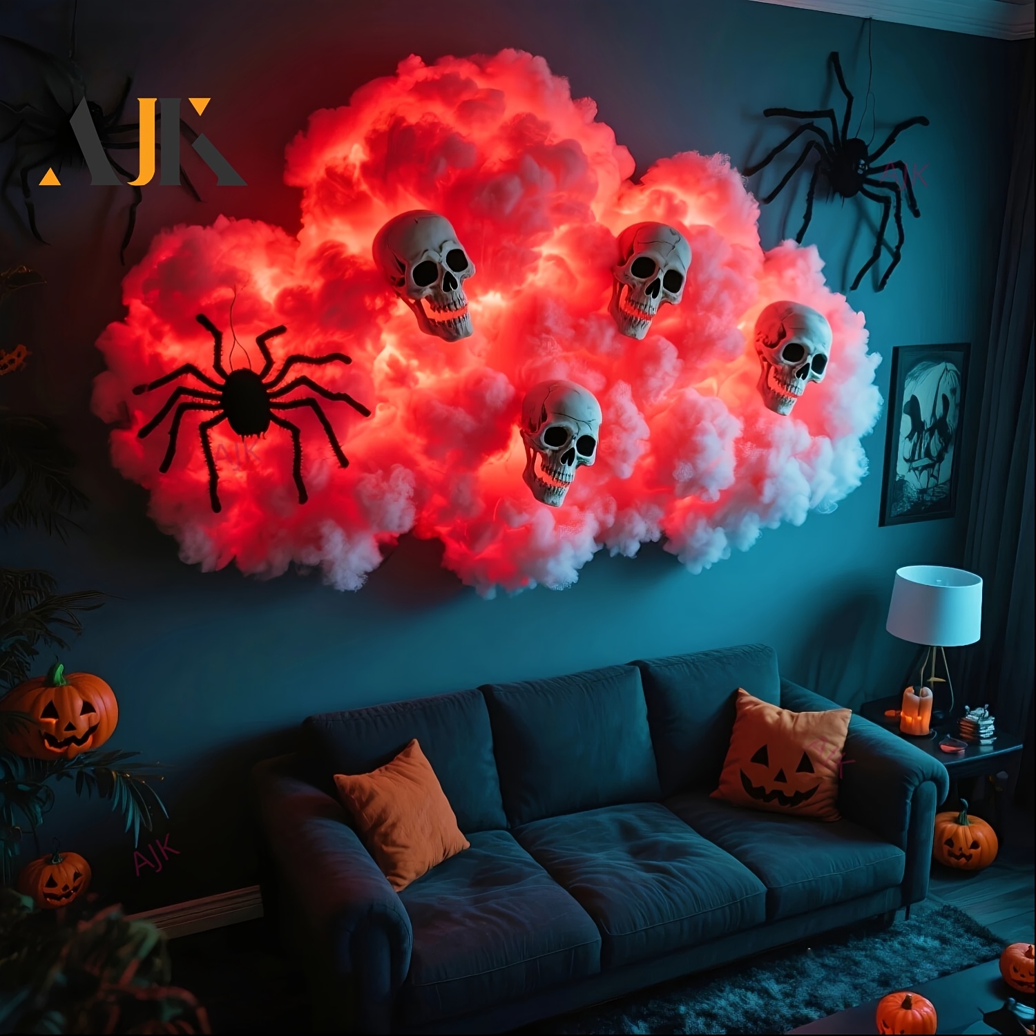 3D Thunder Cloud Light Set