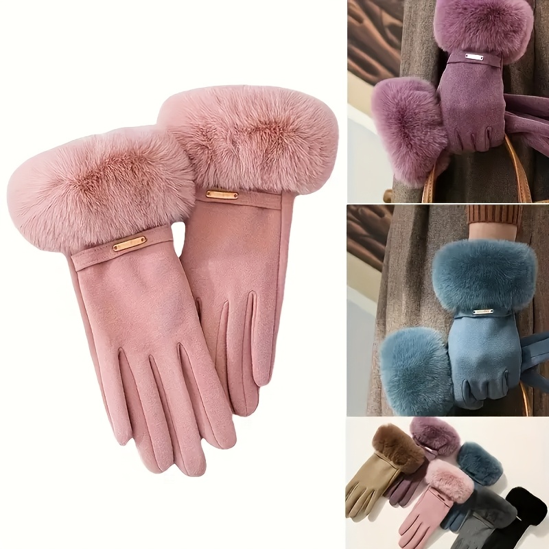 

Women's Touchscreen Gloves - , & Rabbit For