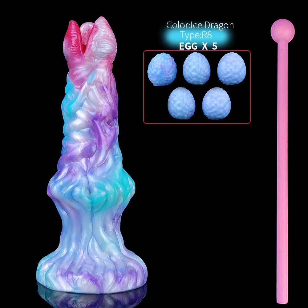 Fantasy Ovipositor Dildo Silicone Anal Vaginal Massage Plug Temu