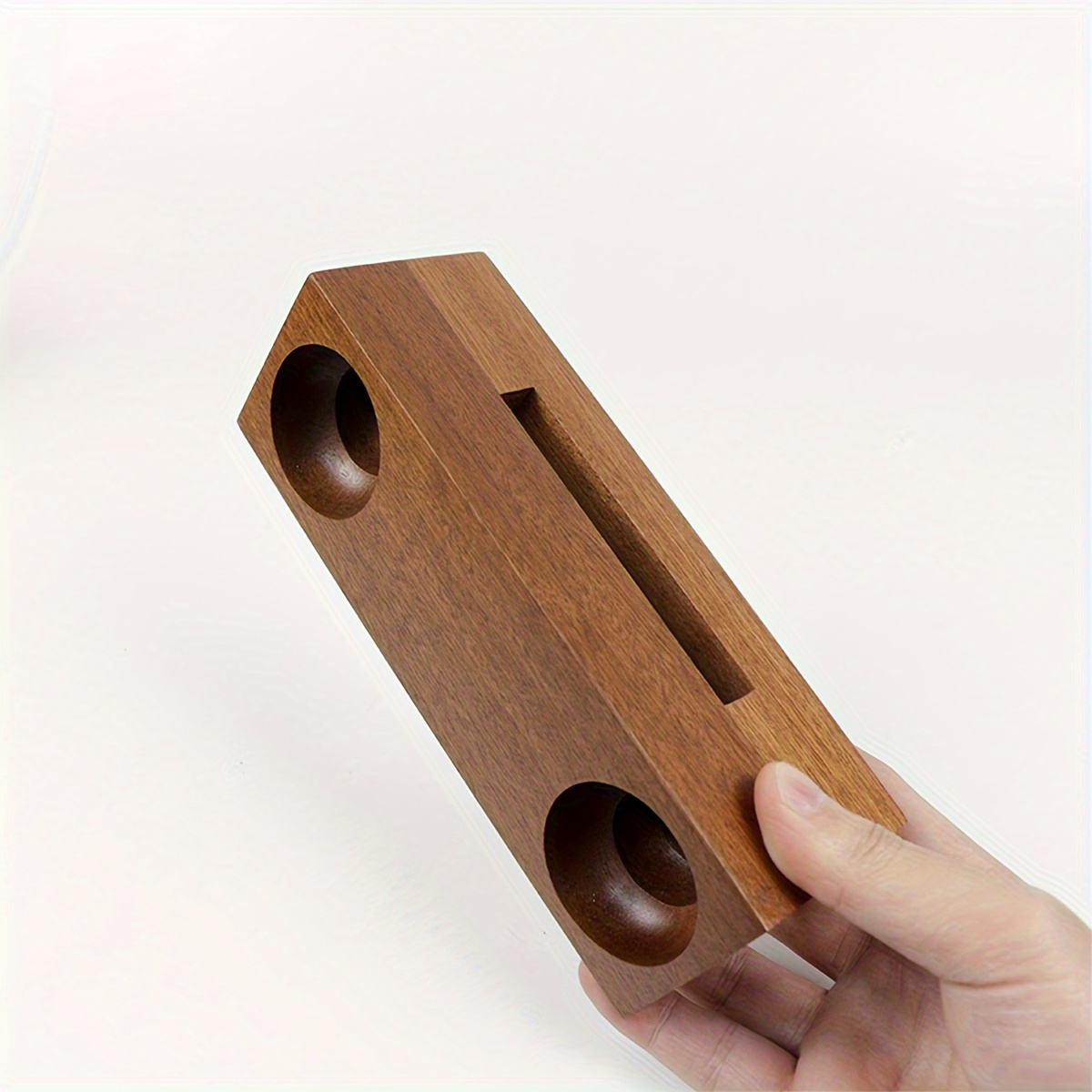 1pc Dual Hole Amplifier Mobile Phone Holder With Physics Mobile Phone Holder