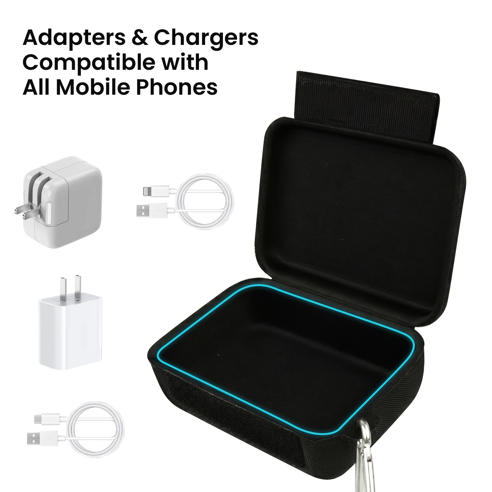 SARLAR Electronic Organizer, Portable Storage Bag for Cables