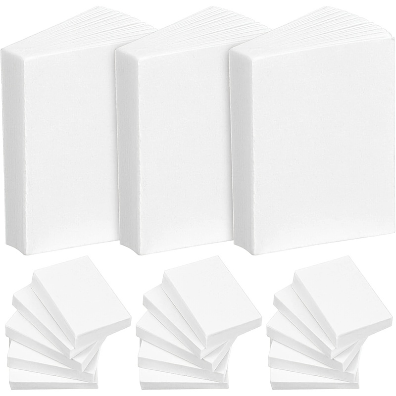 

50-pack Miniature Dollhouse Books, Blank Mini Notebooks With Pages, Paper Material, Diy Dollhouse Library And Crafts