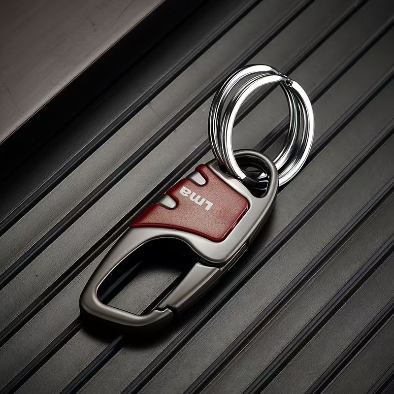 Image of Keychain Car Key Hook With 2 Heavy-duty Key Rings, Outdoor Hanging Clip For Men And Women