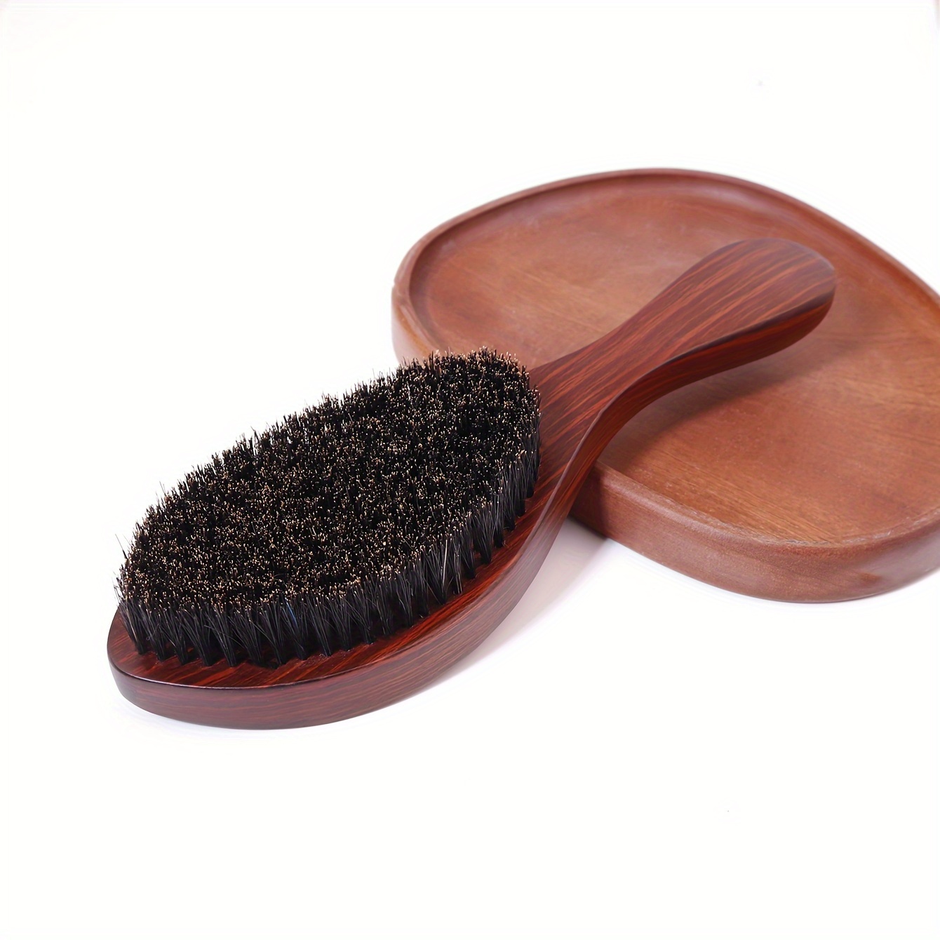 

Vintage Wooden Hair Brush With - Anti-static, Detangling Comb For All Hair Types