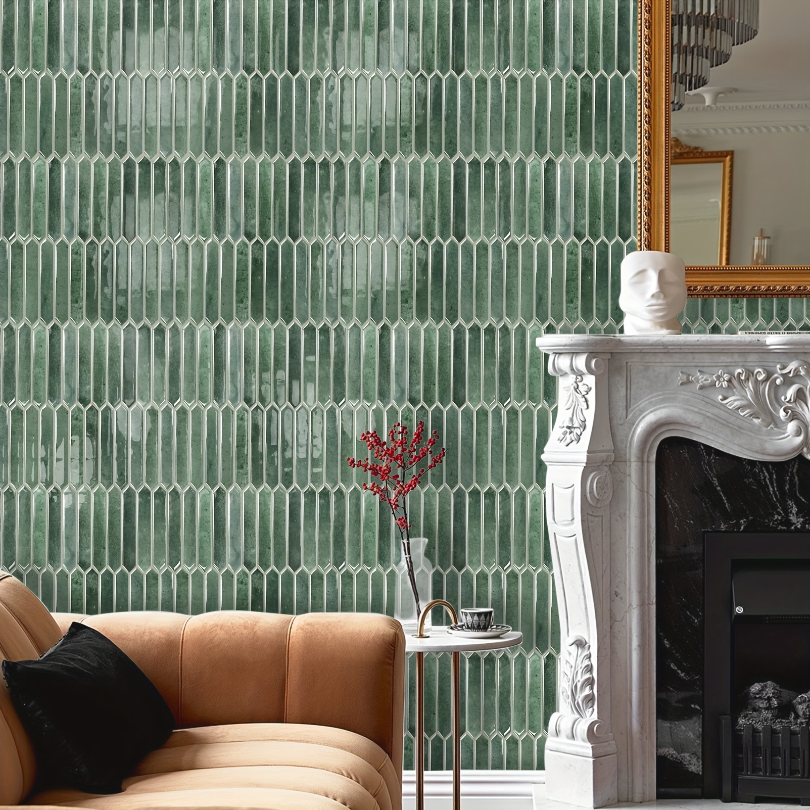 Neukids Lot De 24 Autocollants Verts Sauge Pour Salle De Bain