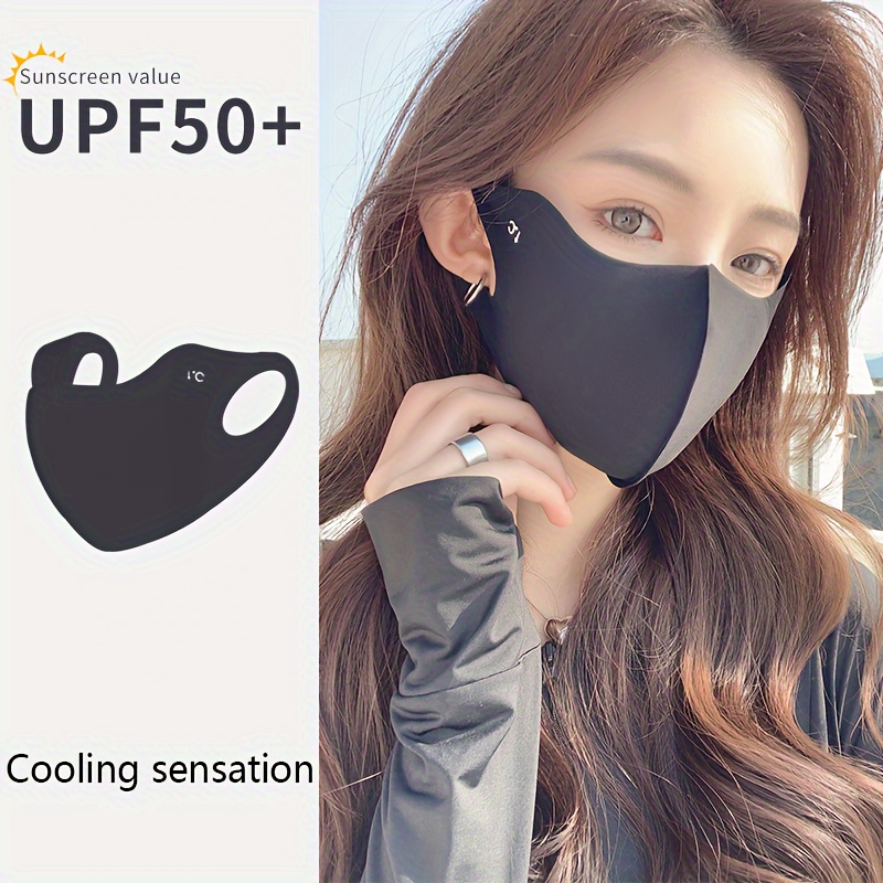ICE SILK SPORTS Mask UV Sun Protection Face Scarf Fashion Face Mask Men