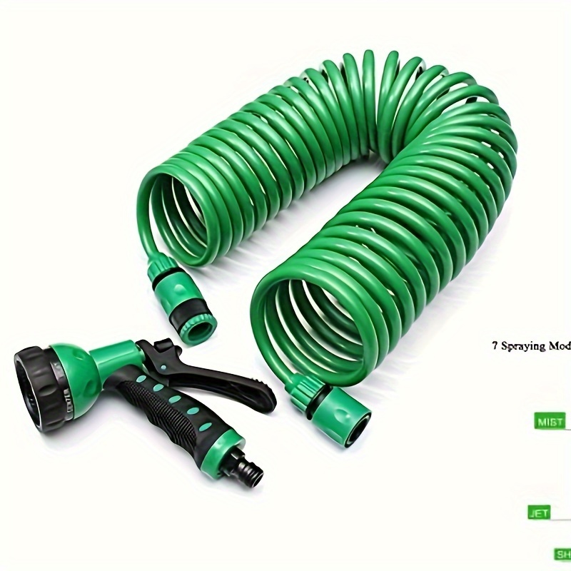 Coil Garden Hose Eva Recoil Garden Hose Self coiling Water - Temu Canada