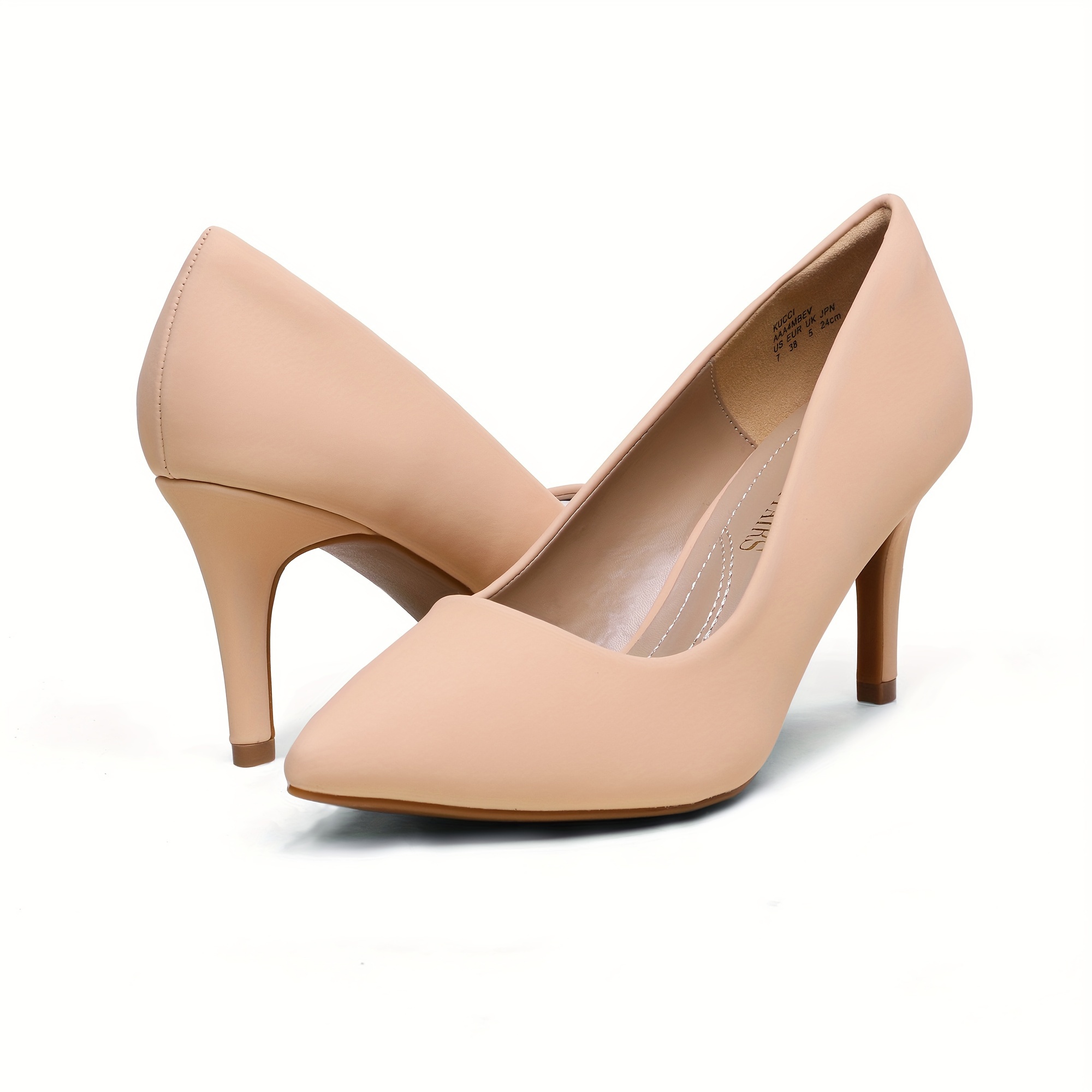 zapatos pulgadas mujer punta cerrada Temu