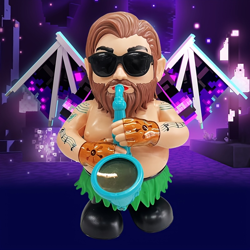 original savage stunt electric toy with moving saxophone like accessory doll for auto obstacle avoidance music lights low not included birthday christmas halloween Product details 2