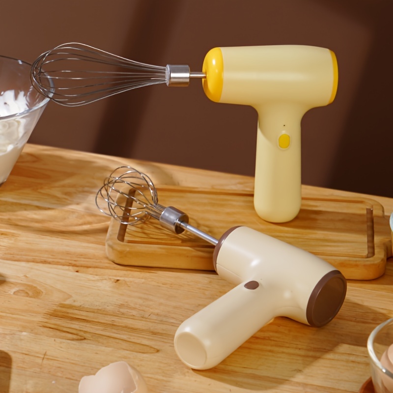 Wireless Electric Egg Beater Household Cream Automatic Beater Cake Baking Egg Beater Mini Handheld Mixer