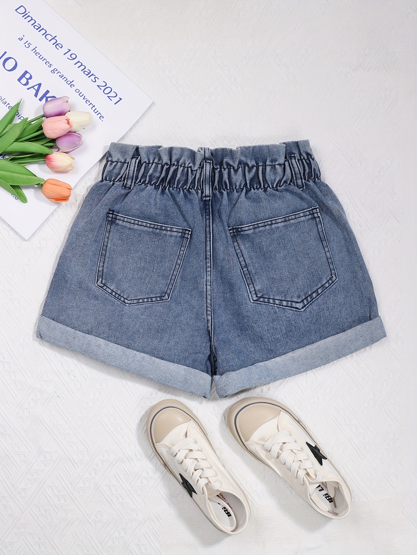 Mezclilla Shorts De Moda 2021 Mujer Pantalones Cortos /verano