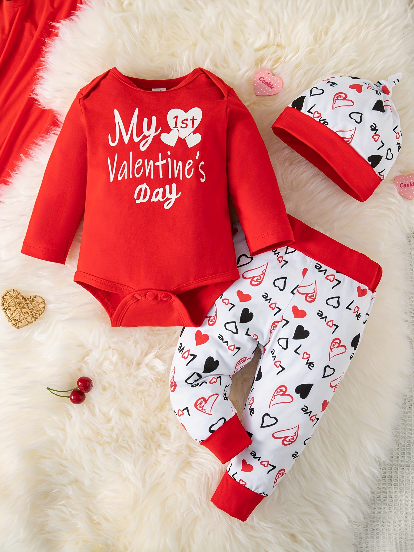 Valentine's Day Gifts Men's Heart Strawberry Print Fashion - Temu