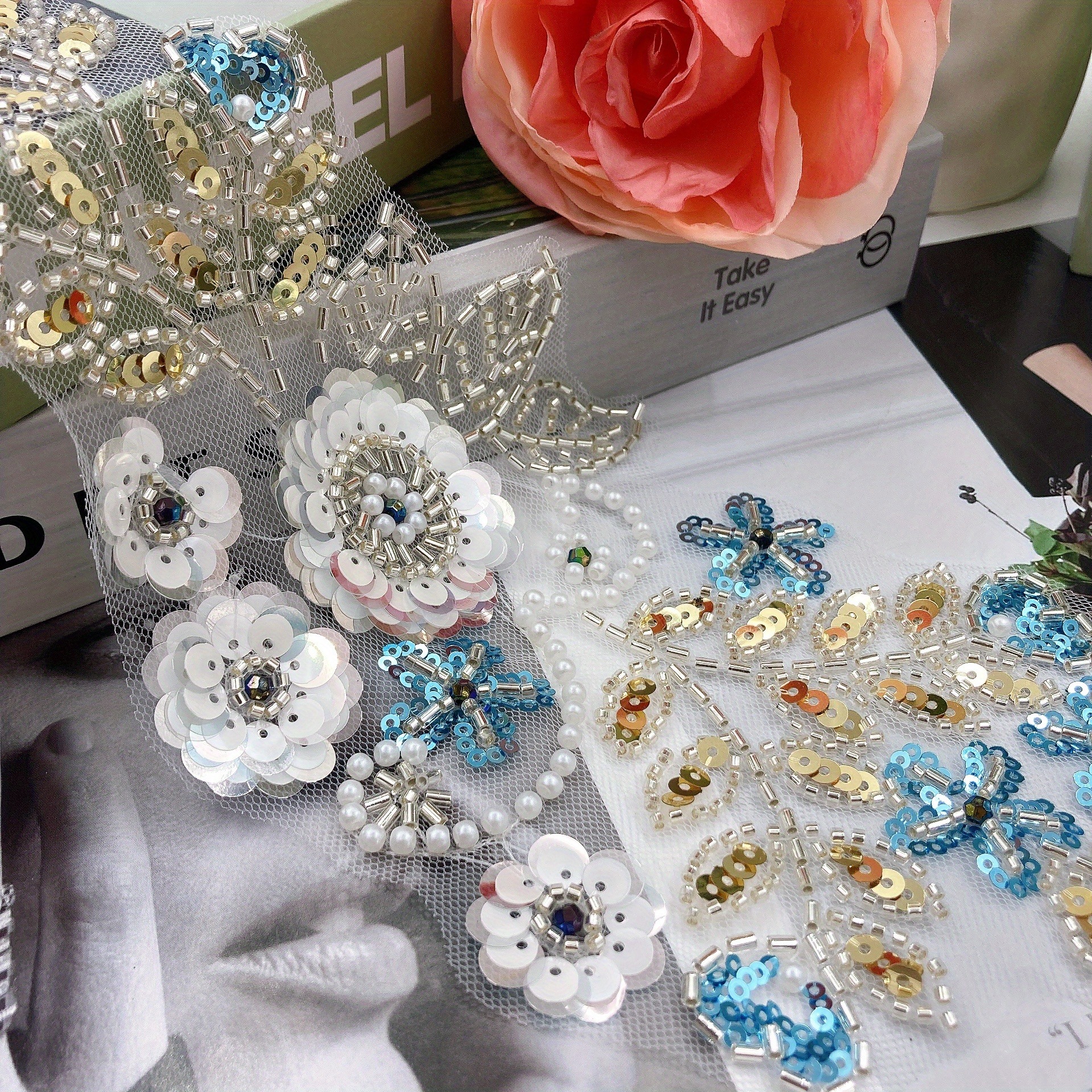 Exquisite Luxury Handmade Flower Brooch, Dress Decoration