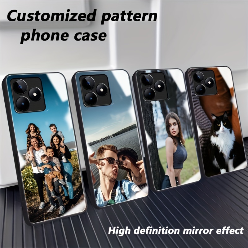 

Photo Pattern Customized Mobile Phone Case, Acrylic Mirror , High , , Suitable For Realme C63/55/53/51/35/33/31/30/2023/s