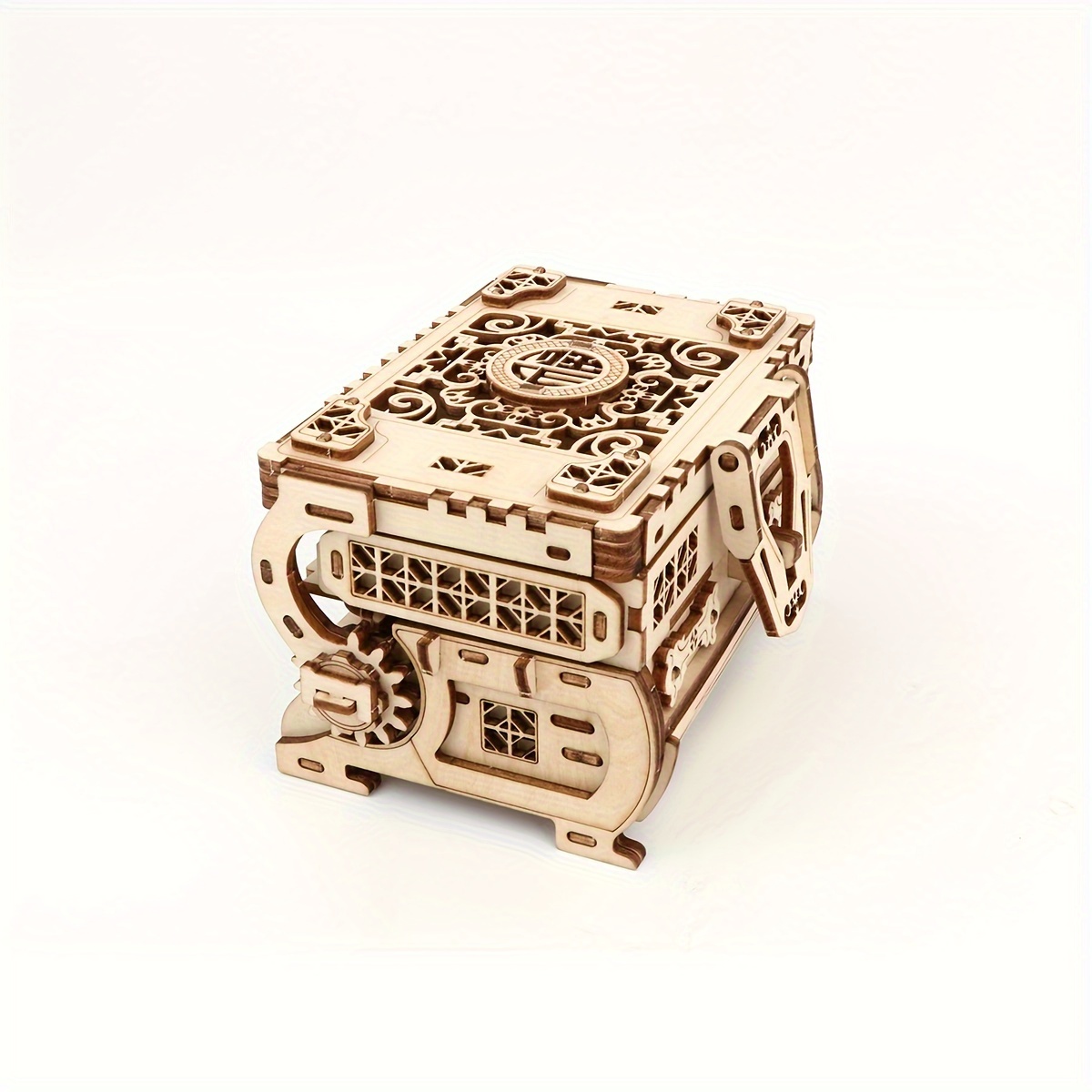 

Exquisite 3d Wooden Jewelry Box - Intricate , For Hobbyists &