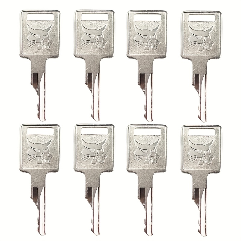 E-shop Zündschlüssel 6693241 6709527 A77313 307852A1 714602 Ersatz für Schleuderlader T190 T250 T320 T450 S100 S130 (8er-Pack)