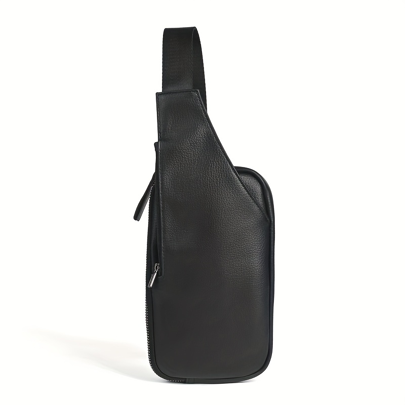 Mini PU Leather Belt Chest Bag Men