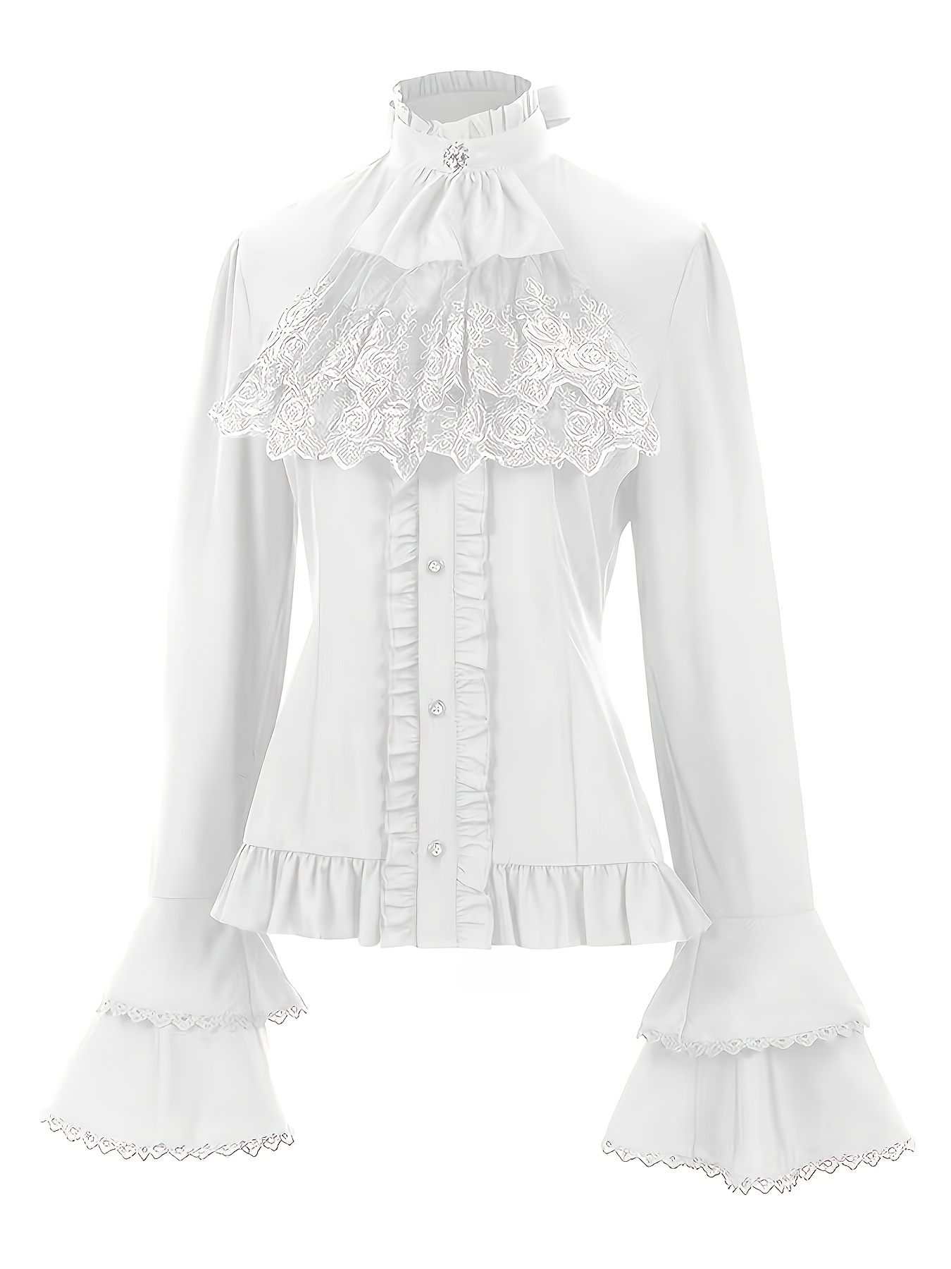 1 collar shirt women medieval renaissance