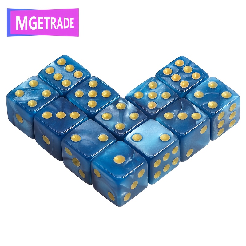12pcs Luminous Dice Set for Role-Playing Games