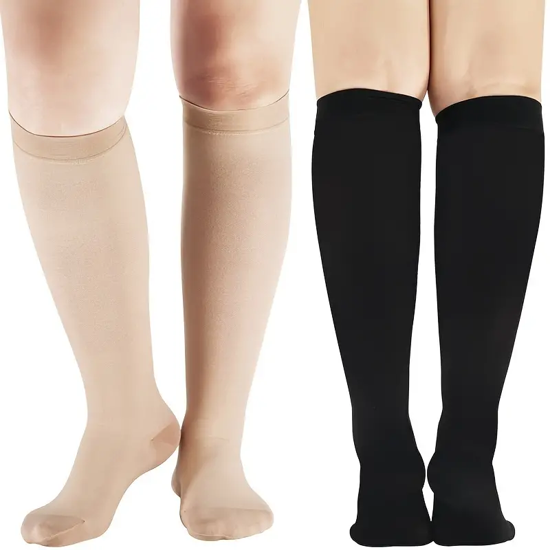 15 21mmhg Compression Pantyhose Stockings Nursing Varicose Veins Tight Socks  For Men Women In S 5xl Sizes, Free Shipping On Items Shipped From Temu