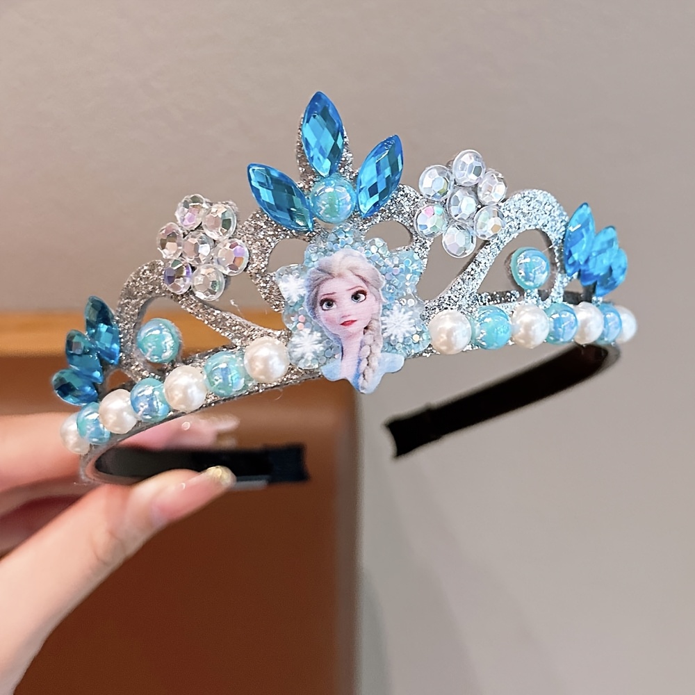 

Authorized Disney Crown Headband Cartoon Tiara Accessory