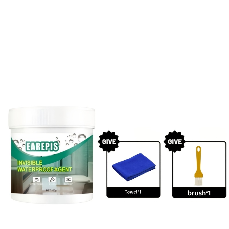Invisible Waterproofing Agent - Waterproof Sealant - Perfect Waterproof And Leak , Indoor And Outdoor - Rv And Home Roof Pipeline Maintenance, Maintenance Costs, Leak-proof And Wear-resistant In 1