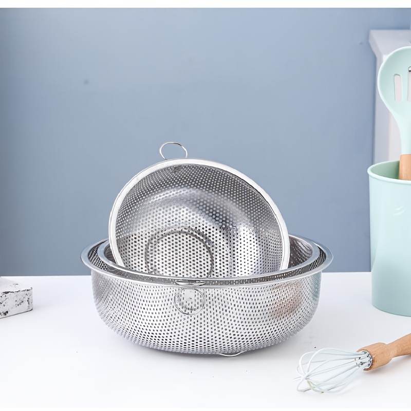 stainless steel drain basket mikhole multi purpose basket Temu