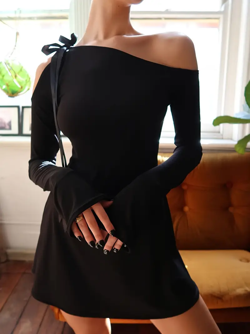 shapewear for off the shoulder dress Popilush Women's Shapewear Off Shoulder Shine Ruched Sculpting Maxi Dress Wedding
