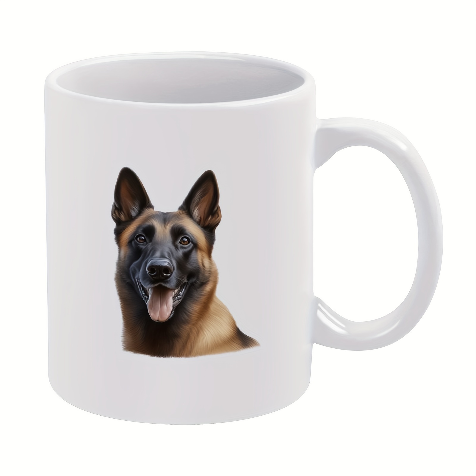 

1pc 11oz Mug, Coffee Mug, Belgian Shepherd Dog Gift For Friends, Sisters, Coffee Drinker, Owner, Ceramic Cup, Christmas Gift