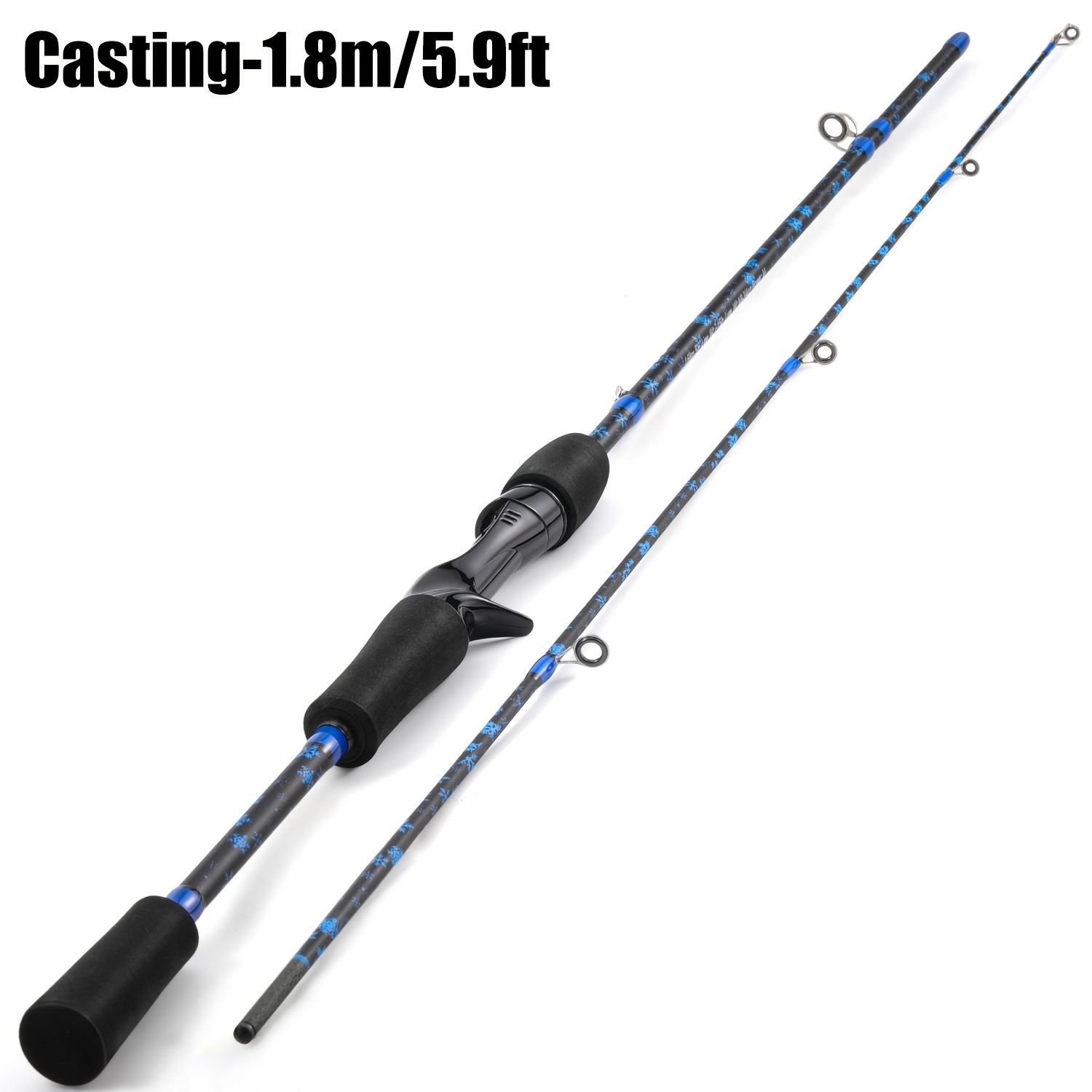 all metal fishing reels Topline 4.7:1 All-Metal Saltwater Trolling Reel – Heavy Duty Game Reel with Two-Speed System (50W/80W/130W) lbs max drag on Flying Whale DAIWA CROSSFIRE 3000 3BI Model:ARA-S672L Inshore Spec Spin 6'7