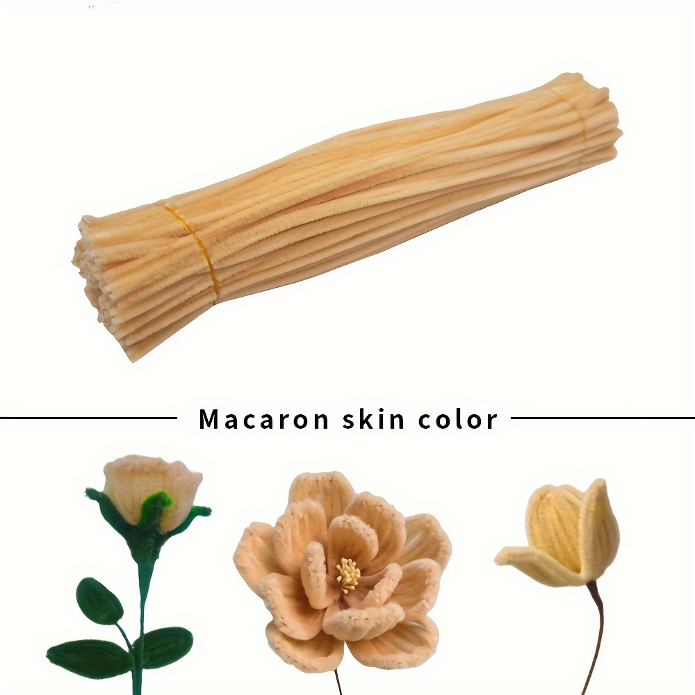 200 Fils Chenille Colorés - 30cm, Pour DIY, Créations Manuelles Enfants