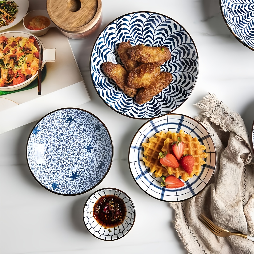 12pcs tableware set dinner plates Temu New Zealand