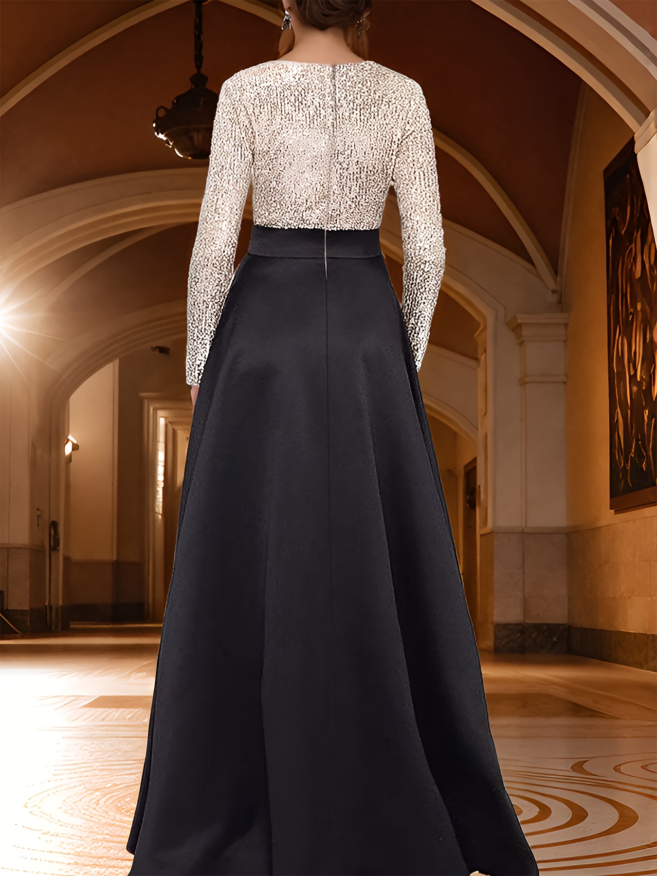 Elegant Fashionable Evening Gowns Parties Stage