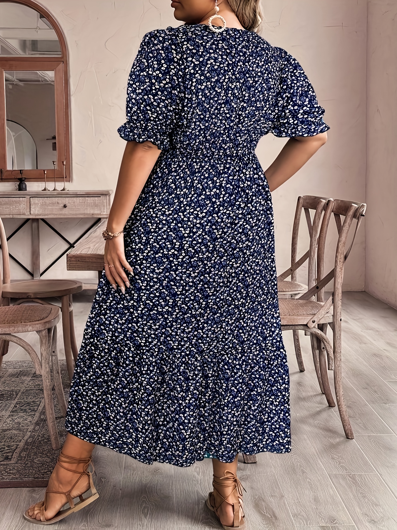 alanah rae blue dress White Stuff Jilly Dress