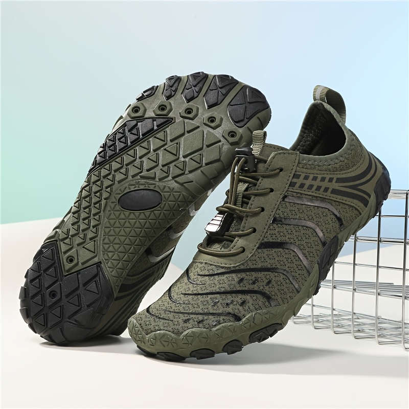 outdoor creek shoes soft soled   quick drying water shoes non slip fishing shoes wear resistant hiking shoes breathable mesh shoes shock absorbing running shoes casual sneakers cross training shoes breathable hiking shoes