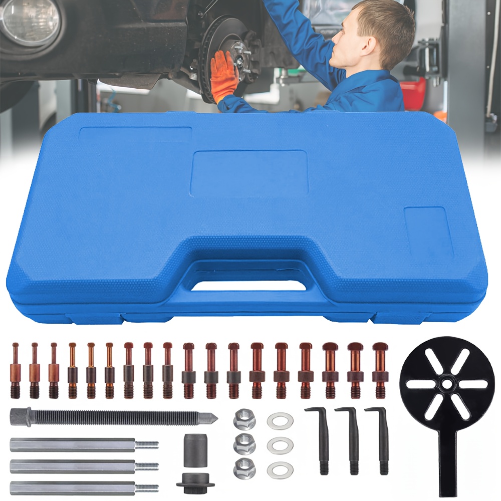 E-shop 34-tlg. Lagerauszieher-Werkzeugsatz, multifunktionaler Lagerzieher-Satz, geeignet für verschiedene mechanische Erntemaschinen-Lagerdemontage,